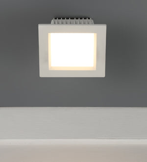 White 12 Watts LED Aluminium Square Panel Down Light | 851-12W-White | Included Bulb | Eliante by Jainsons Lights