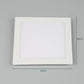 White 18 Watts Led Aluminium Square Panel Down Light | 4018-18W-White | Included Bulb | Eliante by Jainsons Lights