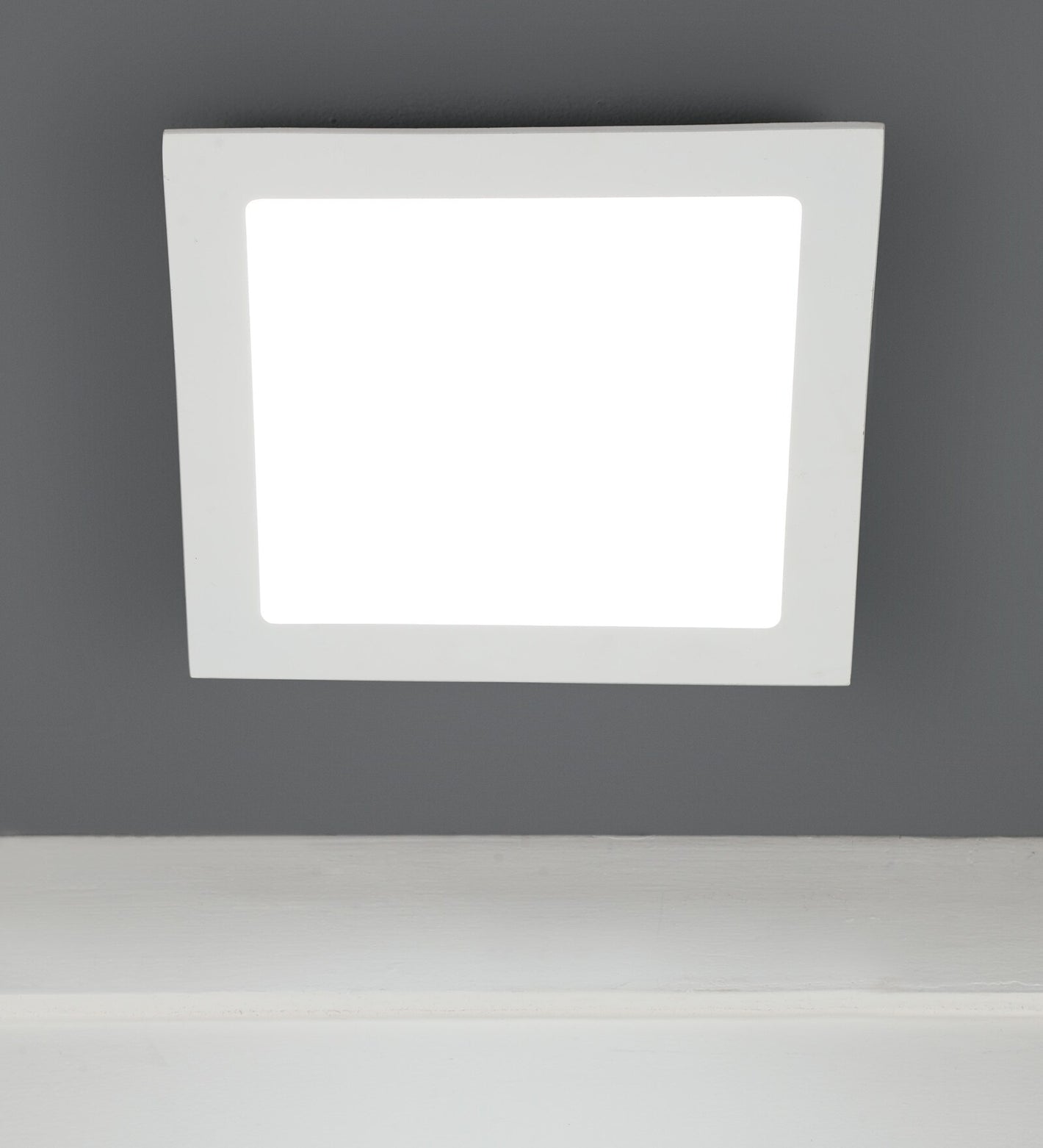 White 18 Watts Led Aluminium Square Panel Down Light | 4018-18W-White | Included Bulb | Eliante by Jainsons Lights