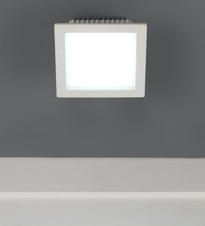 White 20 Watts LED Aluminium Square Panel Down Light | 851-20W-White | Included Bulb | Eliante by Jainsons Lights