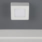 White 6 Watts Led Aluminium Square Panel Down Light | 5018-6W-White | Included Bulb | Eliante by Jainsons Lights