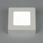 White 6 Watts Led Aluminium Square Panel Down Light | 5018-6W-White | Included Bulb | Eliante by Jainsons Lights