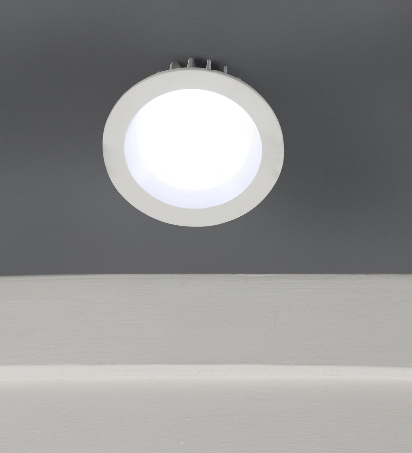 White 8 Watts LED Aluminium Round Panel Down Light | 6215-8W-White | Included Bulb | Eliante by Jainsons Lights