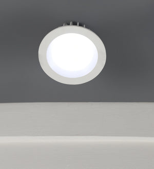 White 8 Watts LED Aluminium Round Panel Down Light | 6215-8W-White | Included Bulb | Eliante by Jainsons Lights