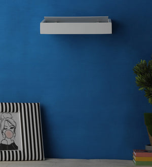 Catania Metal Flush Mount Wall Light (White) | MT-2680-1W | Included Bulb | Eliante by Jainsons Lights