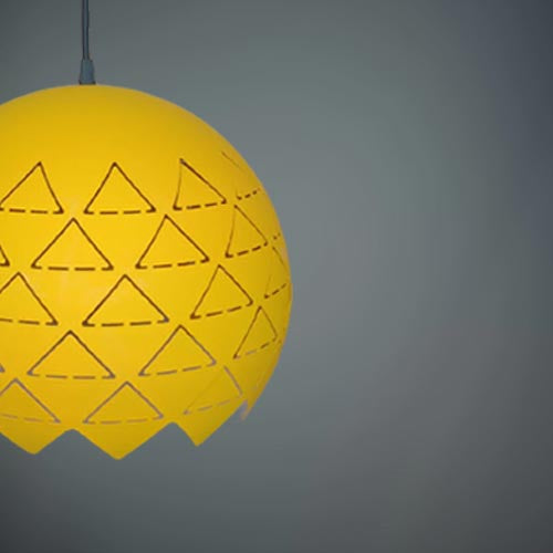 JSPHILO-Yellow 4-264-1xE27 Modern hanging Light