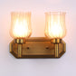 Reims Yellow Glass Wall Sconces | S-139-2W | Included Bulb | Eliante by Jainsons Lights