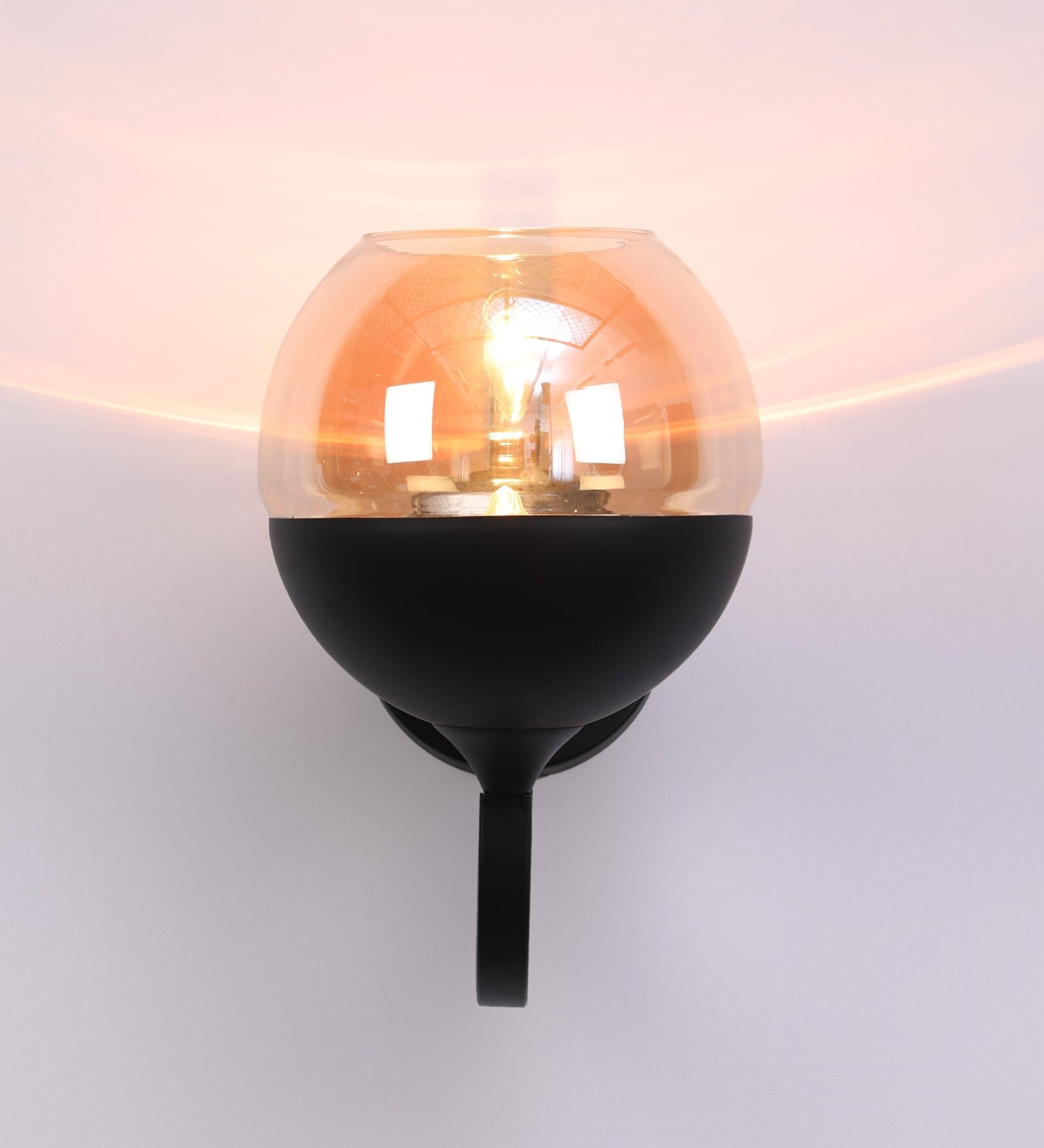 Margot Yellow Glass Wall Sconces | M-52-1W | Included Bulb | Eliante by Jainsons Lights