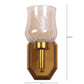 Como Glass Wallchieres (Gold) | S-139-1W | Included Bulb | Eliante by Jainsons Lights