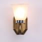 Delmas Gold Glass Wall Sconces | S-99-1W | Included Bulb | Eliante by Jainsons Lights