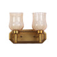 Reims Yellow Glass Wall Sconces | S-139-2W | Included Bulb | Eliante by Jainsons Lights