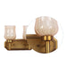 Reims Yellow Glass Wall Sconces | S-139-2W | Included Bulb | Eliante by Jainsons Lights