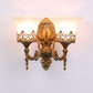 Dijon Glass Wallchieres (Gold) | S-187-2W | Included Bulb | Eliante by Jainsons Lights