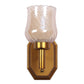 Como Glass Wallchieres (Gold) | S-139-1W | Included Bulb | Eliante by Jainsons Lights