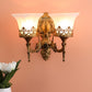 Dijon Glass Wallchieres (Gold) | S-187-2W | Included Bulb | Eliante by Jainsons Lights