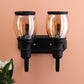 Glass Wall Mounted Uplight Sconce (Yellow) | S-163-2W | Included Bulb | Eliante by Jainsons Lights