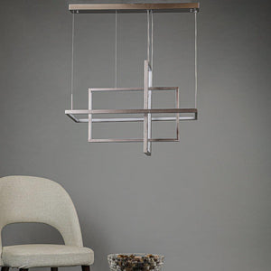 Modern Chandelier Brown Metal Chandelier YL1680CF