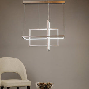 Modern Chandelier Brown Metal Chandelier YL1680CF