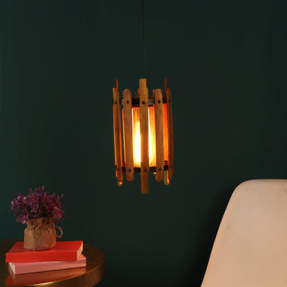 Gloomy Black Metal Hanging Light - Z-106-1LP - Included Bulbs