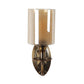 Antiquie Brass Metal Wall Light - Z-301-1W - Included Bulb