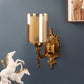 Dorada Gold Metal Wall Light - JZ-332-1W - Included Bulbs