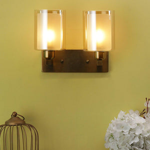 Gold Metal Wall Light - Z-425-2W-MIX - Included Bulb
