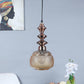 ELIANTE Copper Iron Base Gold Glass Shade Hanging Light - Z-629-1Lp - Bulb Included