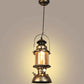 Zaal Black & Gold Iron Hanging Light | MN-104-1LP | Included Bulb | Eliante by Jainsons Lights