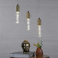 Zenlux Gold Iron Hanging Light | Inbuilt LED | without Bulb | RJ-2022-3LP | Included Bulb | Eliante by Jainsons Lights