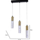 Zenlux Gold Iron Hanging Light  | Inbuilt LED | without Bulb | RJ-2022-3LP | Included Bulb | Eliante by Jainsons Lights